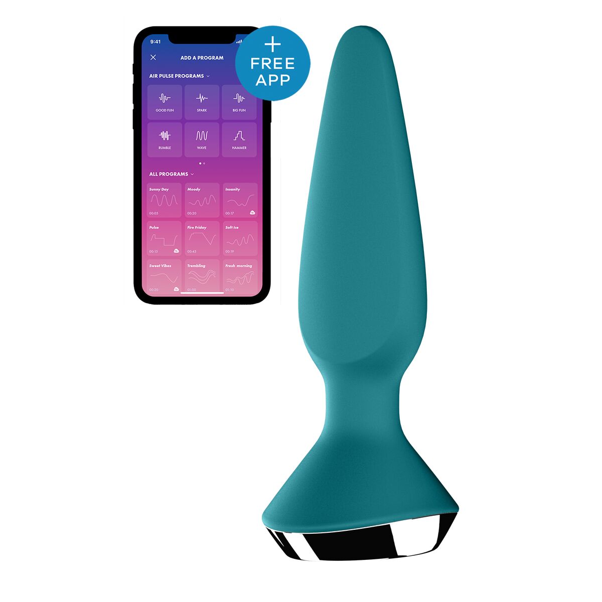 Plug Anal Satisfyer Ilicious 1 grün